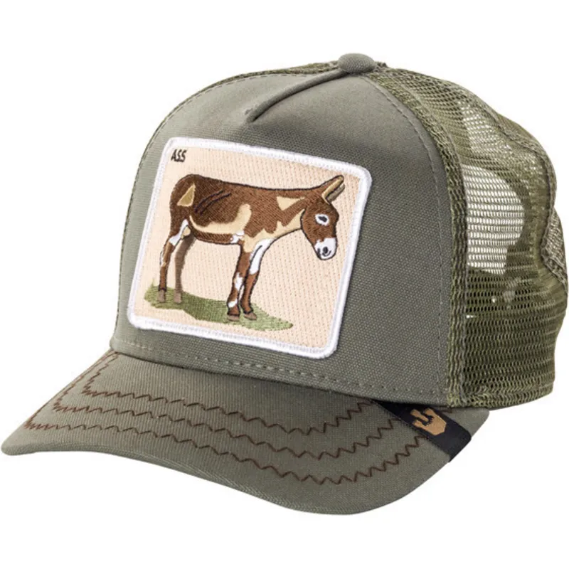 lippikset-kaareva-rekka-vihrea-snapback-donkey-ass-the-farm-goorin-bros lippikset-kaareva-rekka-vihrea-snapback-donkey-ass-the-farm-goorin-bros