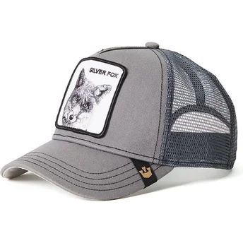 lippikset-kaareva-rekka-harmaa-snapback-silver-the-farm-goorin-bros