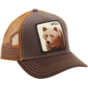 lippikset-kaareva-rekka-ruskea-snapback-grizz-the-farm-goorin-bros