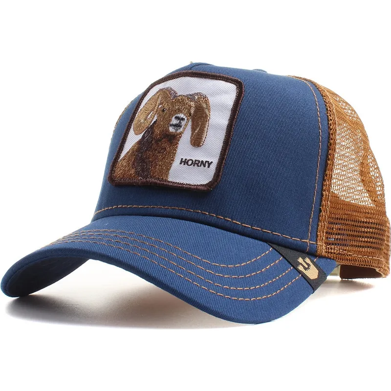 lippikset-kaareva-rekka-laivastonsininen-snapback-big-horn-the-farm-goorin-bros