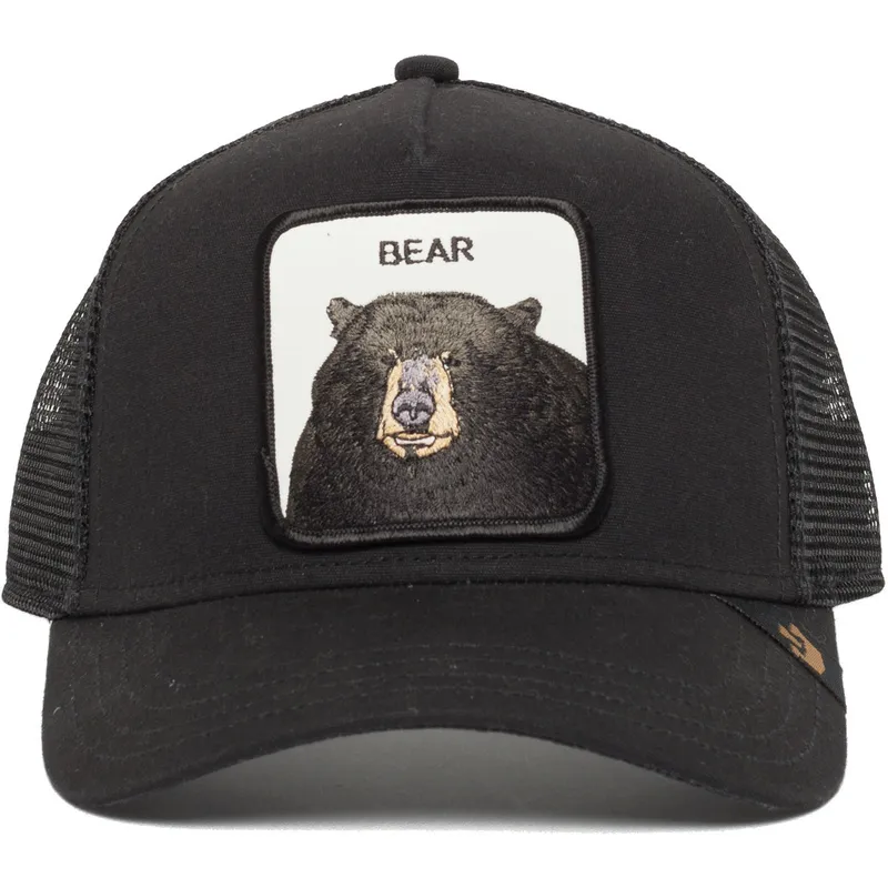 lippikset-kaareva-rekka-musta-snapback-black-bear-the-farm-goorin-bros