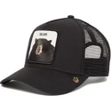 lippikset-kaareva-rekka-musta-snapback-black-bear-the-farm-goorin-bros