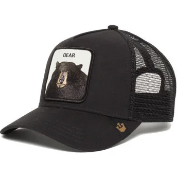 lippikset-kaareva-rekka-musta-snapback-black-bear-the-farm-goorin-bros