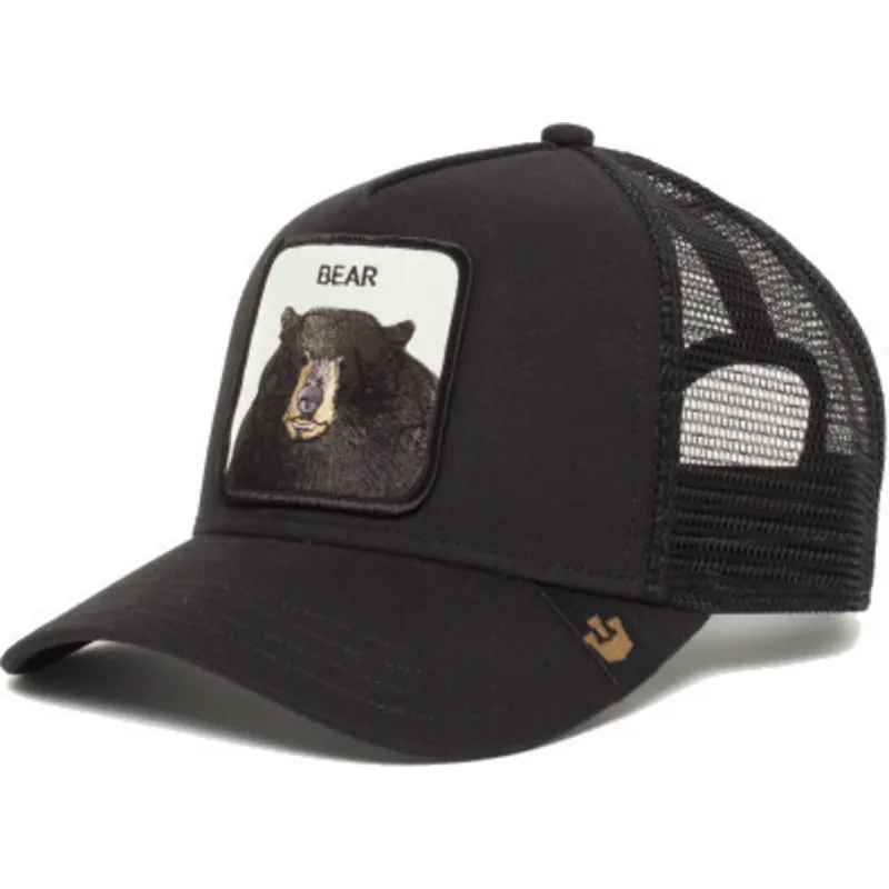 lippikset-kaareva-rekka-musta-snapback-black-bear-the-farm-goorin-bros