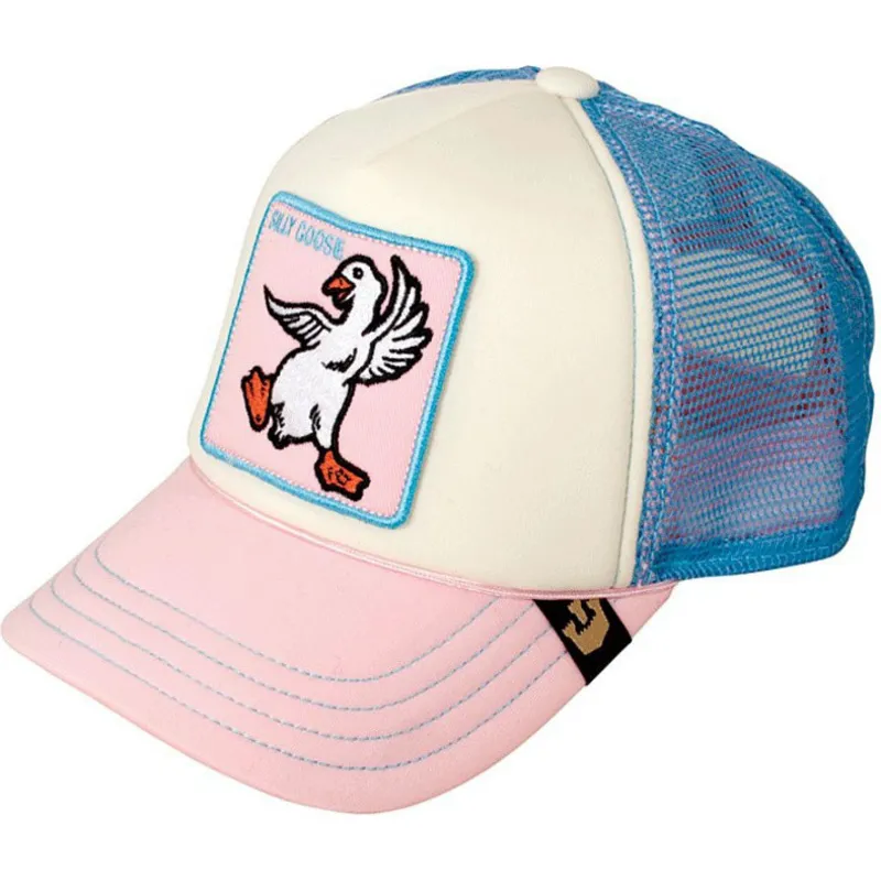 lippikset-kaareva-rekka-vaaleanpunainen-snapback-lapsille-silly-goose-the-farm-goorin-bros lippikset-kaareva-rekka-vaaleanpunainen-snapback-lapsille-silly-goose-the-farm-goorin-bros