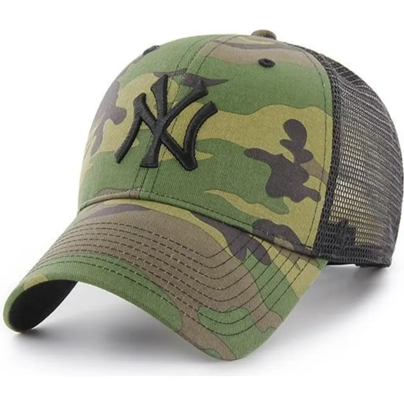 cap-kaareva-camouflage-snapback-negro-new-york-yankees-mlb-47-brand cap-kaareva-camouflage-snapback-negro-new-york-yankees-mlb-47-brand