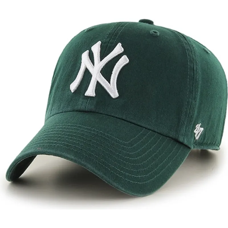 lippikset-kaareva-vihrea-saadettava-nauha-new-york-yankees-mlb-47-brand