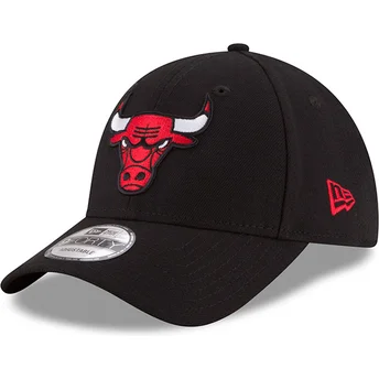 Cap kaareva black adjustable strap 9FORTY The League Chicago Bulls NBA New Era