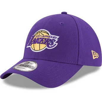 Cap kaareva violet adjustable strap 9FORTY The League Los Angeles Lakers NBA New Era