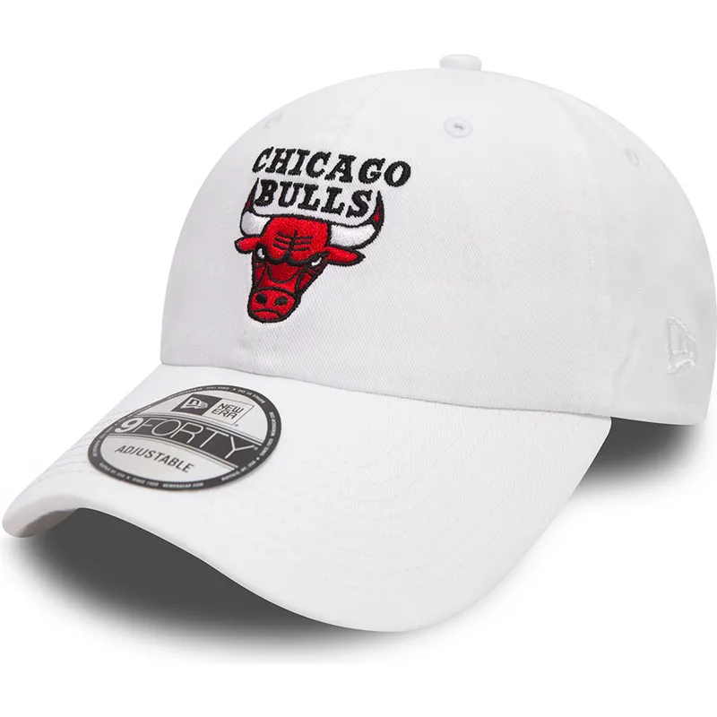 cap-kaareva-white-adjustable-strap-9forty-washed-chicago-bulls-nba-new-era cap-kaareva-white-adjustable-strap-9forty-washed-chicago-bulls-nba-new-era