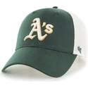lippikset-kaareva-rekka-vihrea-snapback-oakland-athletics-mlb-47-brand