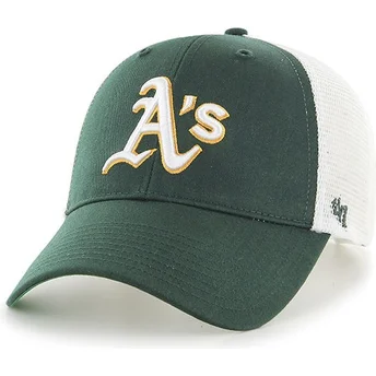 lippikset-kaareva-rekka-vihrea-snapback-oakland-athletics-mlb-47-brand