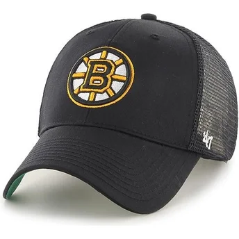lippikset-kaareva-rekka-musta-snapback-boston-bruins-nhl-47-brand