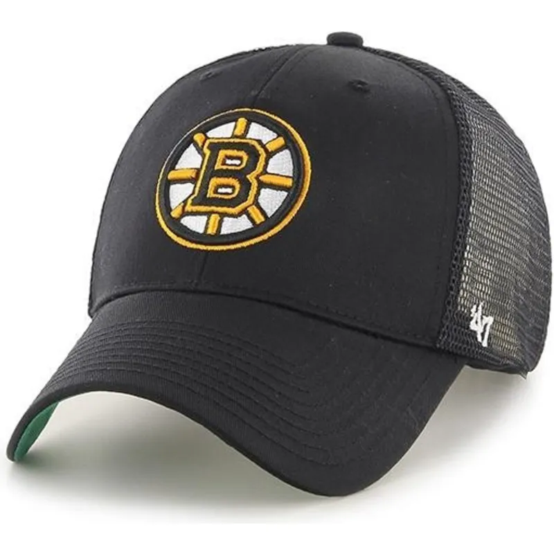 lippikset-kaareva-rekka-musta-snapback-boston-bruins-nhl-47-brand
