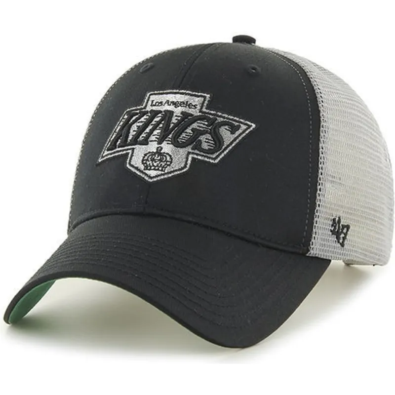 lippikset-kaareva-rekka-musta-snapback-los-angeles-kings-nhl-47-brand