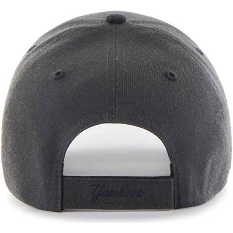 lippikset-kaareva-musta-saadettava-nauha-new-york-yankees-mlb-47-brand