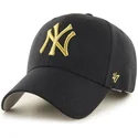 lippikset-kaareva-musta-saadettava-nauha-oro-new-york-yankees-mlb-47-brand
