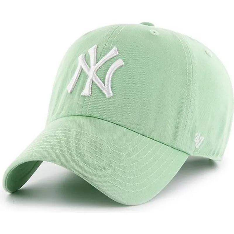 lippikset-kaareva-vihrea-saadettava-nauha-new-york-yankees-mlb-47-brand lippikset-kaareva-vihrea-saadettava-nauha-new-york-yankees-mlb-47-brand