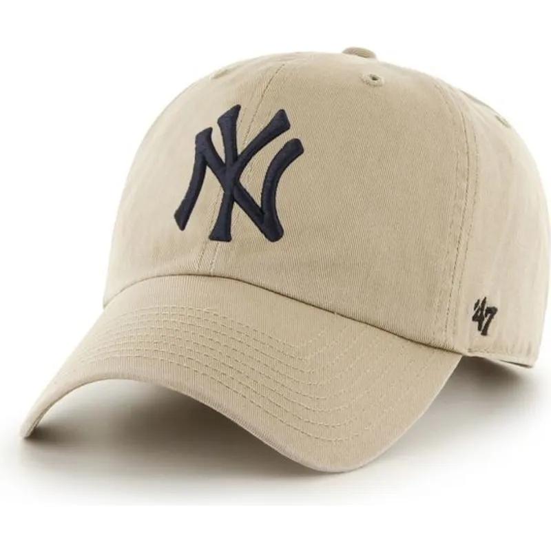 lippikset-kaareva-beige-saadettava-nauha-new-york-yankees-mlb-47-brand lippikset-kaareva-beige-saadettava-nauha-new-york-yankees-mlb-47-brand