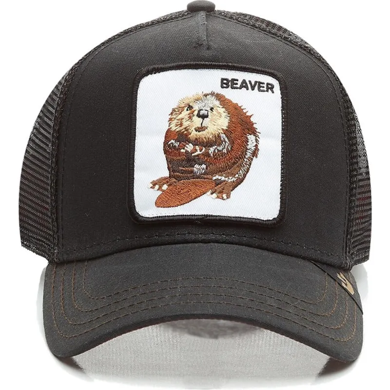 lippikset-kaareva-rekka-musta-snapback-waxed-the-farm-goorin-bros