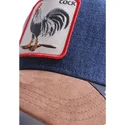 lippikset-kaareva-rekka-ruskea-snapback-denim-big-strut-the-farm-goorin-bros