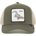 lippikset-kaareva-rekka-vihrea-snapback-snap-at-ya-the-farm-goorin-bros