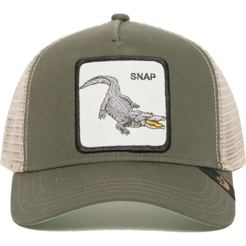 lippikset-kaareva-rekka-vihrea-snapback-snap-at-ya-the-farm-goorin-bros