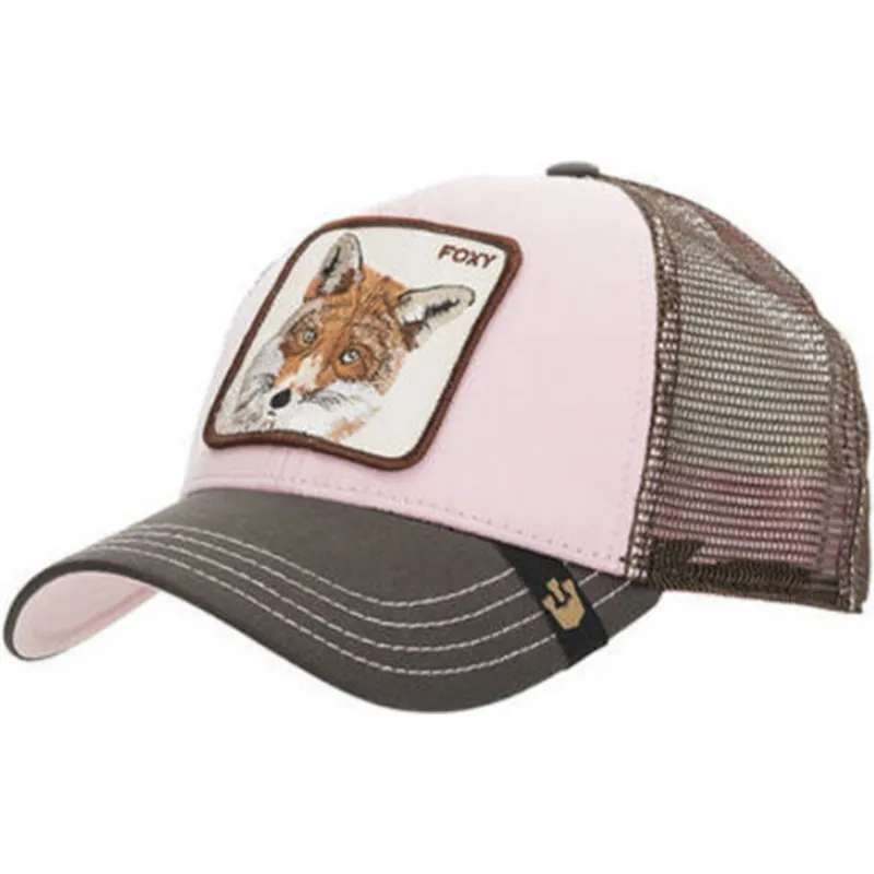 lippikset-kaareva-rekka-vaaleanpunainen-snapback-foxy-baby-the-farm-goorin-bros