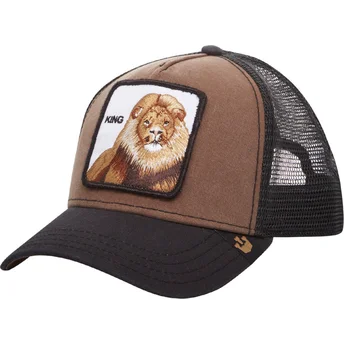 lippikset-kaareva-rekka-ruskea-snapback-king-the-farm-goorin-bros