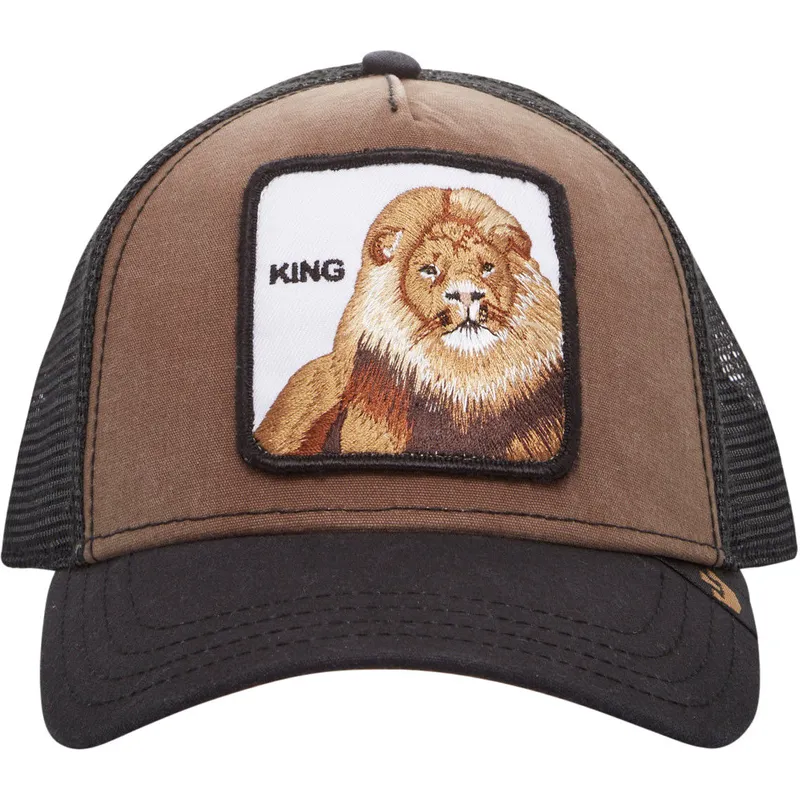 lippikset-kaareva-rekka-ruskea-snapback-king-the-farm-goorin-bros lippikset-kaareva-rekka-ruskea-snapback-king-the-farm-goorin-bros