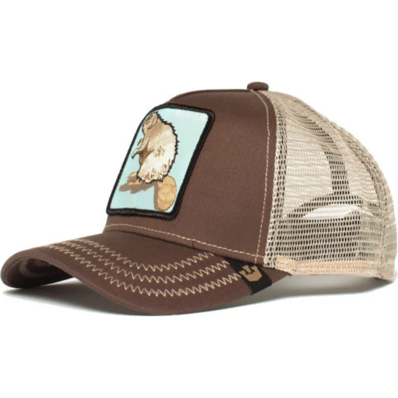 lippikset-kaareva-rekka-ruskea-snapback-beaver-the-farm-goorin-bros lippikset-kaareva-rekka-ruskea-snapback-beaver-the-farm-goorin-bros