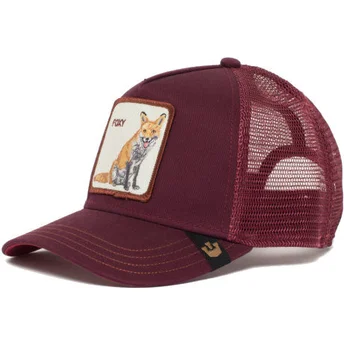lippikset-kaareva-rekka-punainen-snapback-foxy-mama-the-farm-goorin-bros