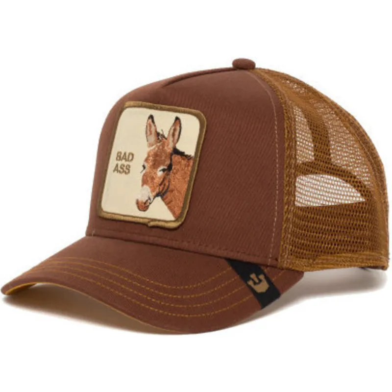 lippikset-kaareva-rekka-ruskea-snapback-bad-bad-ass-the-farm-goorin-bros