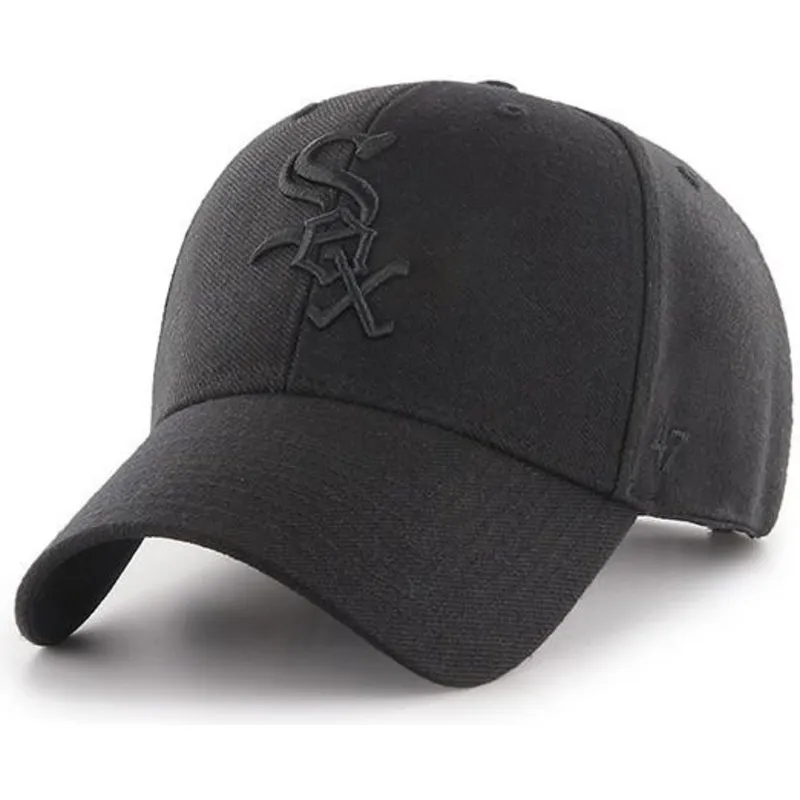 lippikset-kaareva-musta-snapback-chicago-white-sox-mlb-47-brand lippikset-kaareva-musta-snapback-chicago-white-sox-mlb-47-brand