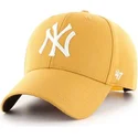 lippikset-kaareva-keltainen-snapback-new-york-yankees-mlb-47-brand
