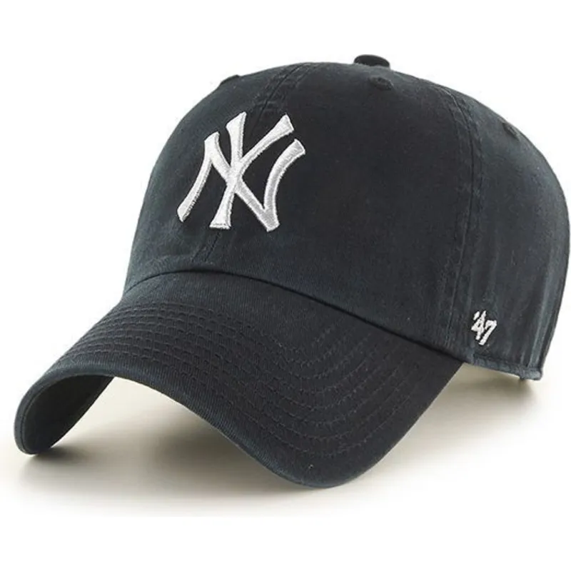lippikset-kaareva-musta-saadettava-nauha-plata-new-york-yankees-mlb-47-brand lippikset-kaareva-musta-saadettava-nauha-plata-new-york-yankees-mlb-47-brand