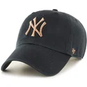 lippikset-kaareva-musta-saadettava-nauha-bronce-new-york-yankees-mlb-47-brand