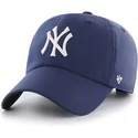 lippikset-kaareva-laivastonsininen-saadettava-nauha-new-york-yankees-mlb-47-brand