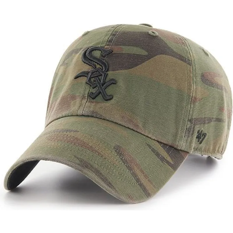 lippikset-kaareva-maastokuvio-saadettava-nauha-chicago-white-sox-mlb-47-brand