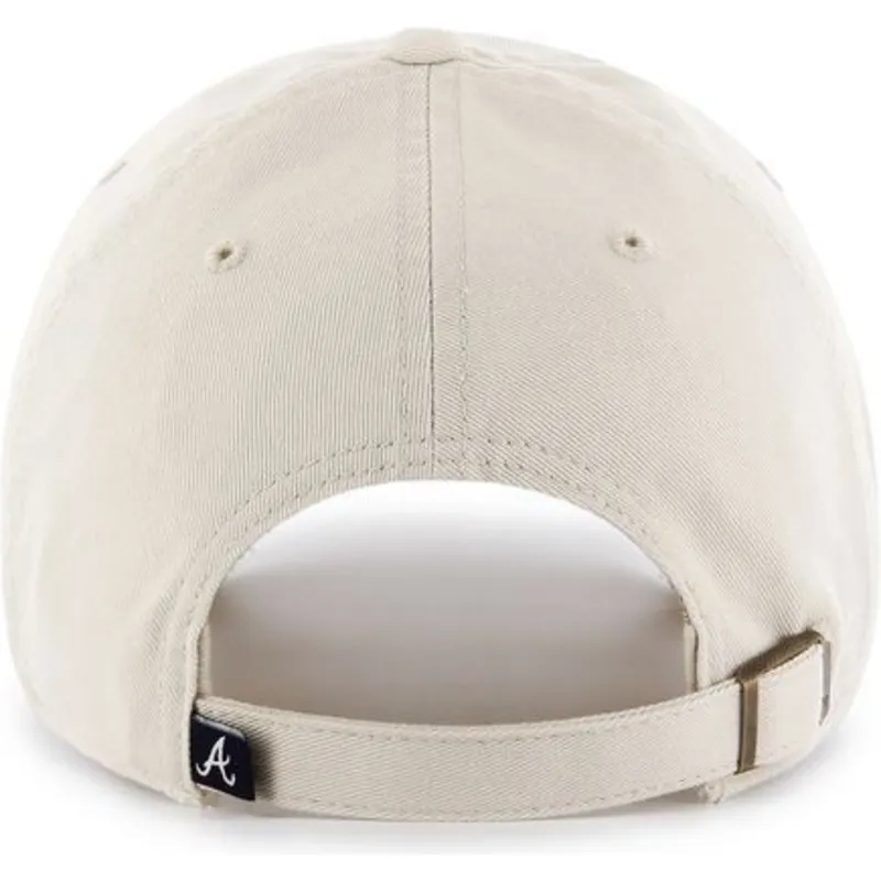 lippikset-kaareva-kerma-saadettava-nauha-atlanta-braves-mlb-clean-up-atlanta-braves-mlb-47-brand
