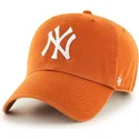 cap-kaareva-orange-adjustable-strap-new-york-yankees-mlb-47-brand