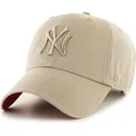 lippikset-kaareva-beige-saadettava-nauha-new-york-yankees-mlb-47-brand
