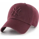 lippikset-kaareva-punainen-saadettava-nauha-new-york-yankees-mlb-47-brand