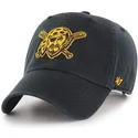 lippikset-kaareva-musta-saadettava-nauha-pirata-pittsburgh-pirates-mlb-clean-up-pittsburgh-pirates-mlb-47-brand