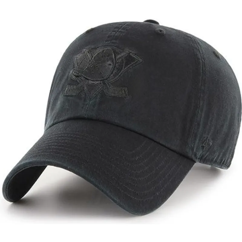 lippikset-kaareva-musta-saadettava-nauha-anaheim-ducks-nhl-47-brand