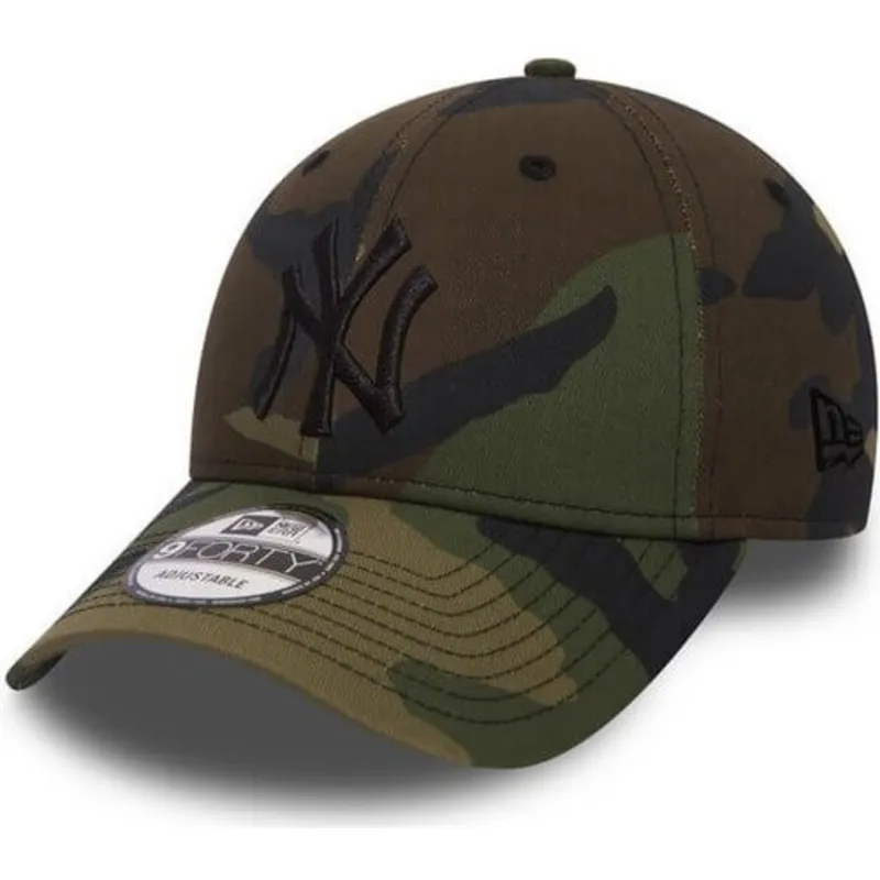 cap-kaareva-camouflage-adjustable-strap-negro-9forty-essential-new-york-yankees-mlb-new-era cap-kaareva-camouflage-adjustable-strap-negro-9forty-essential-new-york-yankees-mlb-new-era