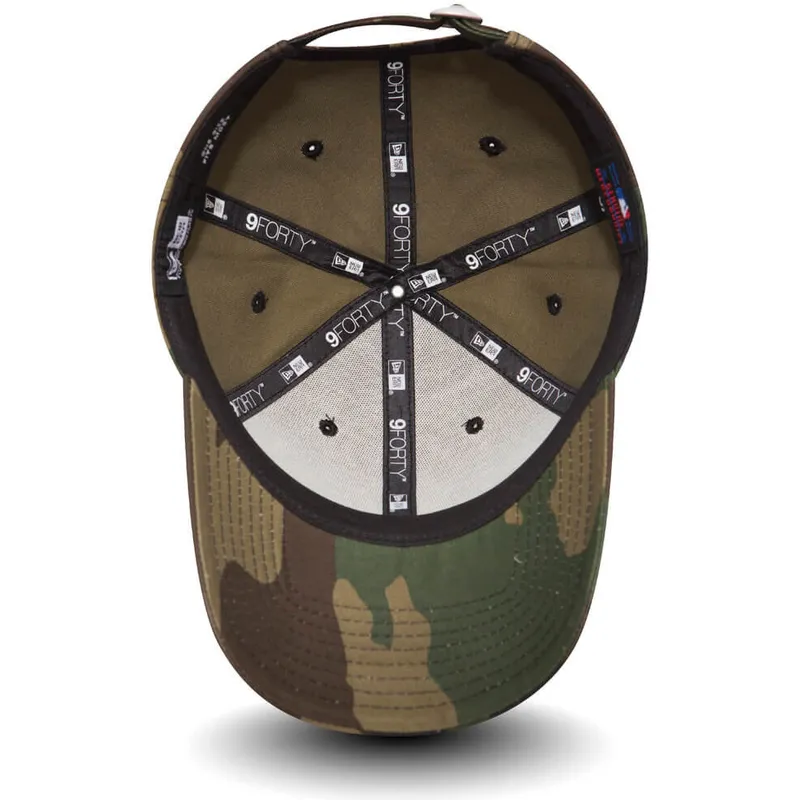cap-kaareva-camouflage-adjustable-strap-negro-9forty-essential-new-york-yankees-mlb-new-era cap-kaareva-camouflage-adjustable-strap-negro-9forty-essential-new-york-yankees-mlb-new-era