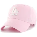 cap-kaareva-pink-adjustable-strap-los-angeles-dodgers-mlb-47-brand
