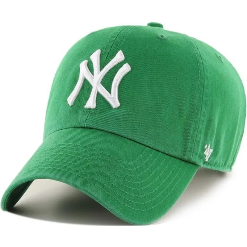 lippikset-kaareva-vihrea-saadettava-nauha-new-york-yankees-mlb-47-brand
