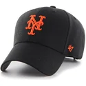 lippikset-kaareva-musta-saadettava-nauha-new-york-mets-mlb-47-brand